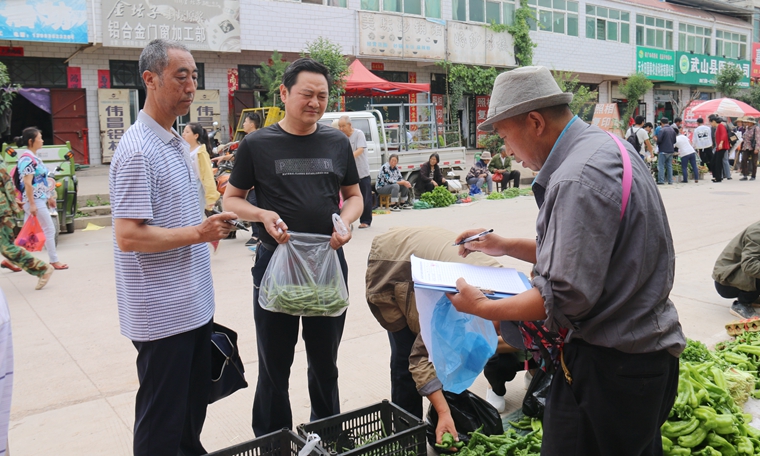 武山架豆质量安全检测合格率达100% 农产品收购迎来开门红